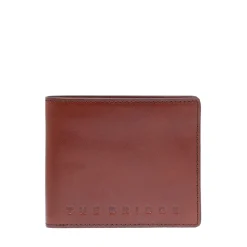 Portafoglio Uomo con Portamonete THE BRIDGE linea Giacomo in Pelle Marrone