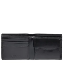 Portafoglio Uomo con Portamonete THE BRIDGE linea Giulio in Pelle Nera