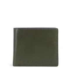 Portafoglio Uomo con Portamonete THE BRIDGE linea Giacomo in Pelle Verde Timo