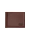 Portafoglio Uomo Piccolo con Pattina e Portamonete THE BRIDGE In Pelle Marrone linea Story