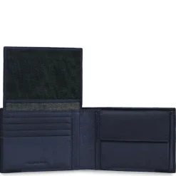 Portafoglio Uomo PIQUADRO in Pelle Blu con Pattina - PU1392P15