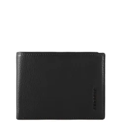 Portafoglio Uomo PIQUADRO Linea Modus Special in Pelle Nera con portamonete - PU257MOSR