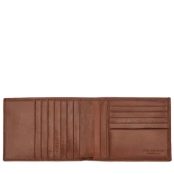 Portafoglio Uomo Portacarte THE BRIDGE linea Story in Pelle Marrone