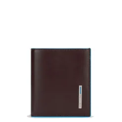 Portafoglio Uomo Verticale PIQUADRO in Pelle Mogano - PU5963B2R