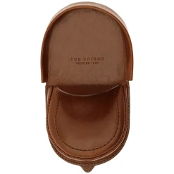 Portamonete a Tacco THE BRIDGE In Pelle Marrone linea Story Made in Italy
