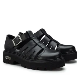 Sandali CULT Slash 4210 in Pelle Black