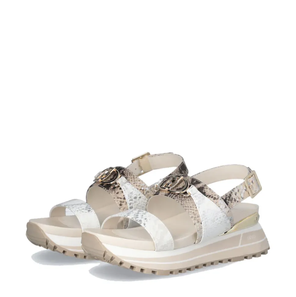 Sandali Donna LIU JO Maxi Wonder Sandal 30 stampa Pitone