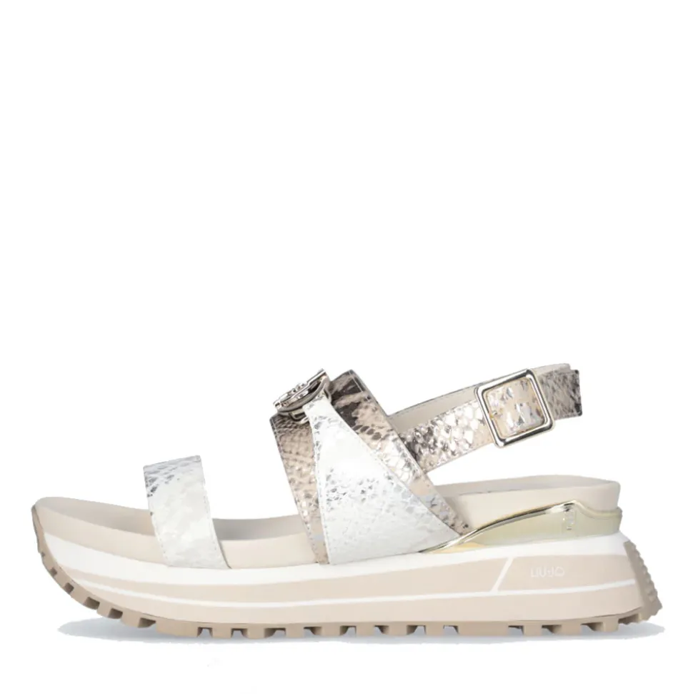 Sandali Donna LIU JO Maxi Wonder Sandal 30 stampa Pitone