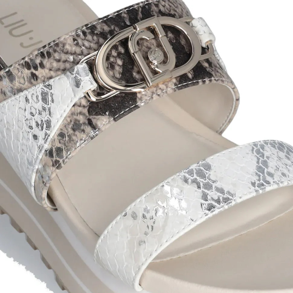 Sandali Donna LIU JO Maxi Wonder Sandal 30 stampa Pitone