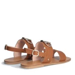 Sandali Flat LIU JO Saba 10 in Pelle color Cuoio