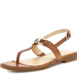 Sandali Infradito Donna GUESS Linea Reality in Pelle Colore Tan