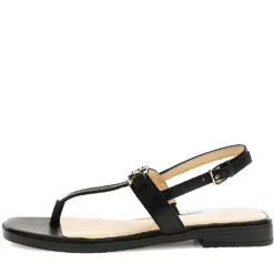 Sandali Infradito Donna GUESS Linea Reality in Pelle Colore Nero