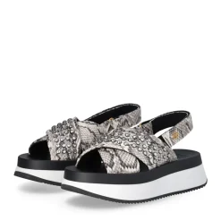 Sandali Platform con Borchie Gioiello LIU JO Dreamy Sandal 02 stampa Pitone