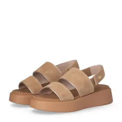 Sandali Platform LIU JO Amber 01 in Suede color Cuoio