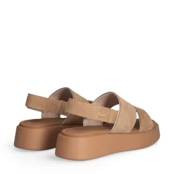 Sandali Platform LIU JO Amber 01 in Suede color Cuoio