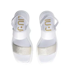 Sandali Platform LIU JO You 754 con Fascette Bold Bianco