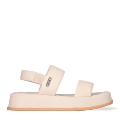 Sandali Platform LIU JO You 754 Nude con Logo Impresso