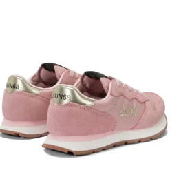 Scarpe Bambina Sun68 Sneakers Girl's Ally Gold Silver Teen Colore Rosa - Z44402T