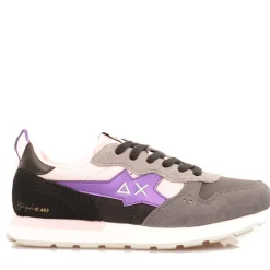 Scarpe Bambina Sun68 Sneakers Girl's Stargirl Multicolor Teen Nero - Z44409T