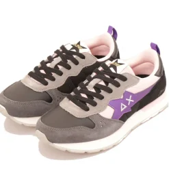 Scarpe Bambina Sun68 Sneakers Girl's Stargirl Multicolor Teen Nero - Z44409T