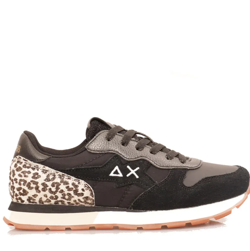 Scarpe Bambina Sun68 Sneakers Girl's Stargirl Animal Teen Nero - Z44411T