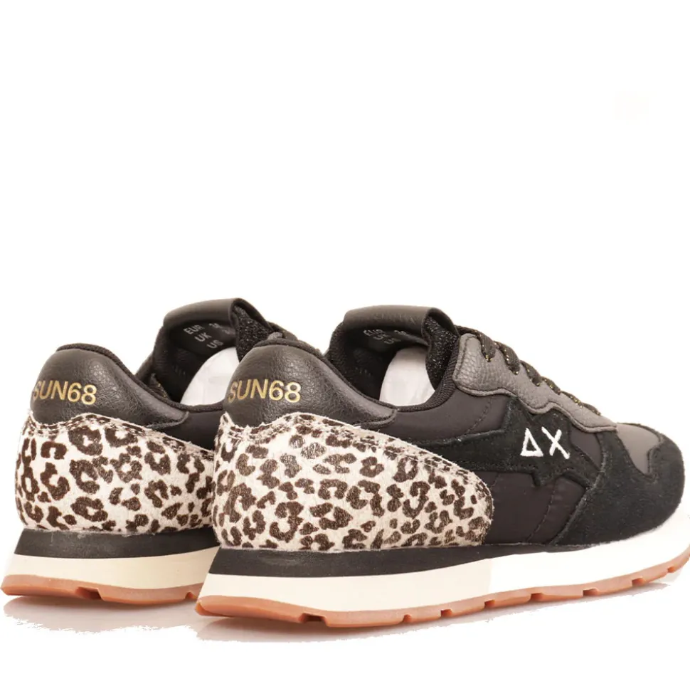 Scarpe Bambina Sun68 Sneakers Girl's Stargirl Animal Teen Nero - Z44411T