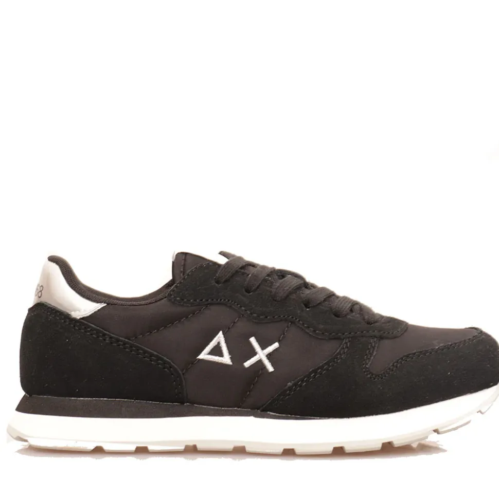 Scarpe Bambina Sun68 Sneakers Girl's Ally Gold Silver Teen Colore Nero - Z44402T