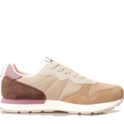 Scarpe Bambina Sun68 Sneakers Girl's Stargirl Multicolor Teen Beige Scuro - Z44409T