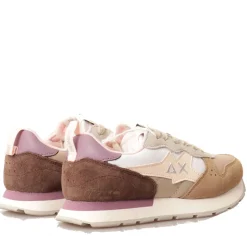 Scarpe Bambina Sun68 Sneakers Girl's Stargirl Multicolor Teen Beige Scuro - Z44409T
