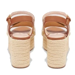 Scarpe Donna COCCINELLE Sandali con Zeppa Colore Cuir Natural - Ecru