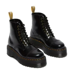 Scarpe Donna DR. MARTENS Stivali Platform linea Sinclair Vegan colore Black Oxford