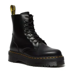 Scarpe Donna DR. MARTENS Stivali Platform linea Jadon in Pelle Nera