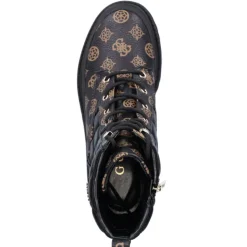 Scarpe Donna GUESS Anfibi linea Badae colore Brown - Black