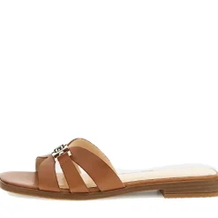 Scarpe Donna GUESS Ciabatte Linea Realla in Pelle Colore Tango