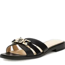 Scarpe Donna GUESS Ciabatte Linea Realla in Pelle Colore Nero