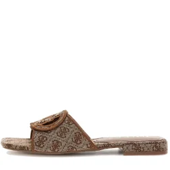 Scarpe Donna GUESS Ciabatte Linea Tarishae Colore Beige - Brown