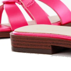 Scarpe Donna GUESS Ciabatte Linea Symo in Pelle Colore Pink