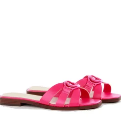 Scarpe Donna GUESS Ciabatte Linea Symo in Pelle Colore Pink