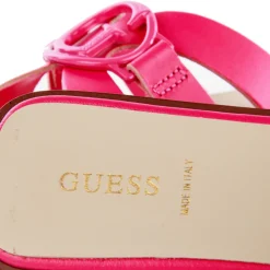 Scarpe Donna GUESS Ciabatte Linea Symo in Pelle Colore Pink