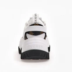 Scarpe Donna GUESS Sneakers Linea Braydin Colore White - Brown