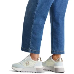 Scarpe Donna LIU JO Amazing 25 Sneakers Platform in Suede e Mesh Water