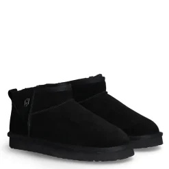 Scarpe Donna LIU JO Jil 01 Stivaletti Mini Imbottiti in Suede Nero