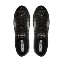 Scarpe Donna LIU JO Silvia 105 Sneakers in Glitter Black