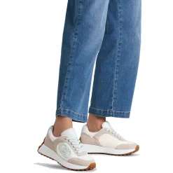 Scarpe Donna LIU JO Sneakers Running Lolo 17 in Suede e Nylon Sand e Water