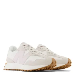 Scarpe Donna NEW BALANCE Sneakers 327 in Pelle e Suede colore Moonbeam e December Sky