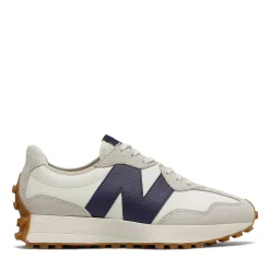 Scarpe Donna NEW BALANCE Sneakers 327 in Suede e Nylon colore Moonbeam e Navy