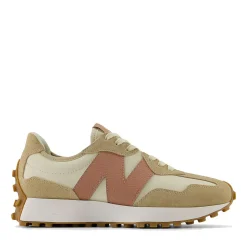 Scarpe Donna NEW BALANCE Sneakers 327 in Suede Pelle e Tessuto colore Incense Bone e Landslide