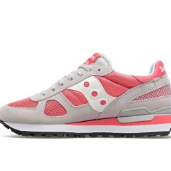 Scarpe Donna Saucony Sneakers Shadow Original Grey - Salmon
