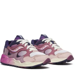 Scarpe Donna Saucony Sneakers Grid Shadow 2 Lilac - Blue