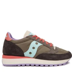 Scarpe Donna Saucony Sneakers Jazz Triple Brown - Aqua